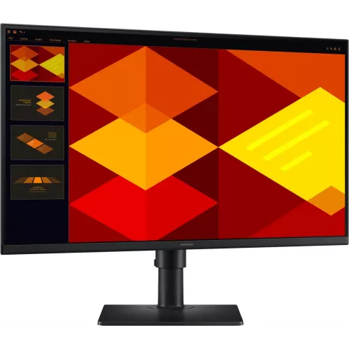Монитор Samsung 27" Essential S4 S27D400GAIXCI черный IPS LED 16:9 HDMI матовая HAS Piv 250cd 178гр/178гр 1920x1080 100Hz DP FHD USB 4кг