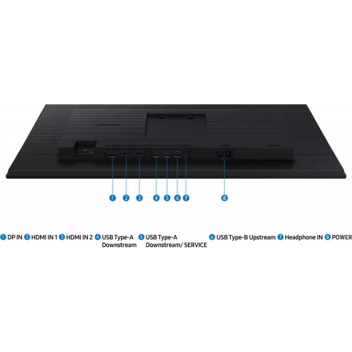 Монитор Samsung 27" Essential S4 S27D400GAIXCI черный IPS LED 16:9 HDMI матовая HAS Piv 250cd 178гр/178гр 1920x1080 100Hz DP FHD USB 4кг