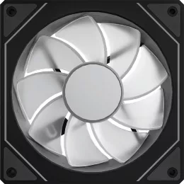 Вентилятор для корпуса Formula Floe 12BK Reverse ARGB 120х120x25 черный 4-pin 20.15дБ (FLOE 12BK ARPW REVERSE) Ret
