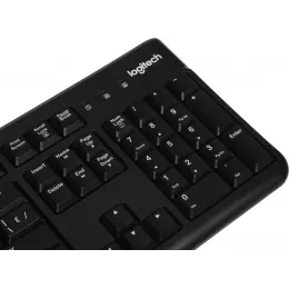 Клавиатура + мышь Logitech MK120 клав:черный мышь:черный/серый USB (920-002589)
