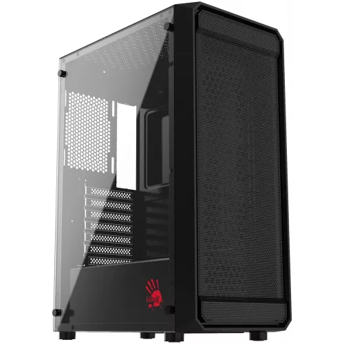 Корпус Bloody BD-CC114 черный без БП ATX 8x120mm 1xUSB2.0 1xUSB3.0 audio bott PSU