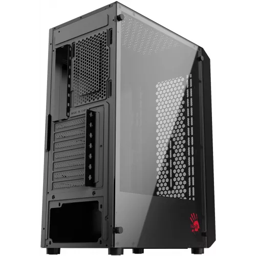 Корпус Bloody BD-CC114 черный без БП ATX 8x120mm 1xUSB2.0 1xUSB3.0 audio bott PSU