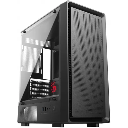 Корпус Bloody BD-CC118 черный без БП mATX 8x120mm 2xUSB2.0 1xUSB3.0 audio bott PSU