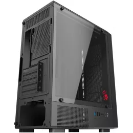 Корпус Bloody BD-CC118 черный без БП mATX 8x120mm 2xUSB2.0 1xUSB3.0 audio bott PSU