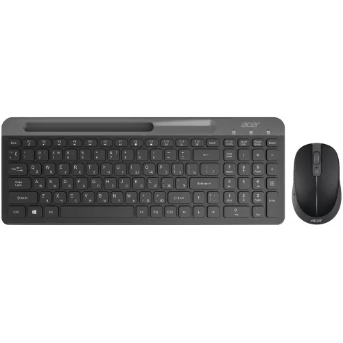Клавиатура + мышь Acer OCC402 клав:черный мышь:черный USB беспроводная slim Multimedia (ZL.ACCCC.018)