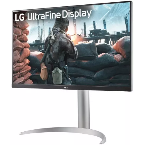Монитор LG 27" UltraFine 27UP650K-W черный IPS LED 16:9 HDMI матовая HAS 1200:1 400cd 178гр/178гр 3840x2160 60Hz DP 4K 5.9кг