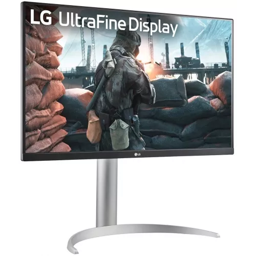 Монитор LG 27" UltraFine 27UP650K-W черный IPS LED 16:9 HDMI матовая HAS 1200:1 400cd 178гр/178гр 3840x2160 60Hz DP 4K 5.9кг