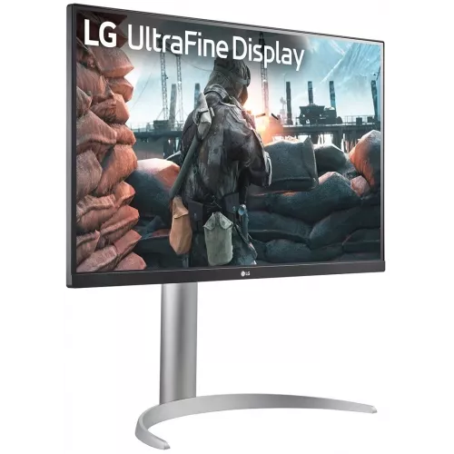 Монитор LG 27" UltraFine 27UP650K-W черный IPS LED 16:9 HDMI матовая HAS 1200:1 400cd 178гр/178гр 3840x2160 60Hz DP 4K 5.9кг