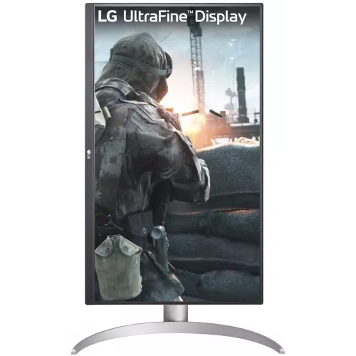Монитор LG 27" UltraFine 27UP650K-W черный IPS LED 16:9 HDMI матовая HAS 1200:1 400cd 178гр/178гр 3840x2160 60Hz DP 4K 5.9кг