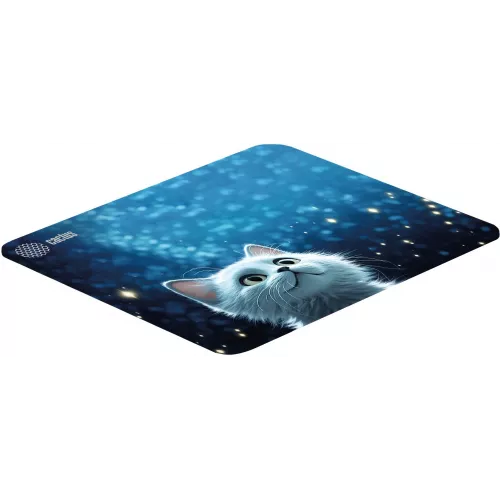 Коврик для мыши Cactus White Cat 300x250x3мм (CS-MPC-D11M)