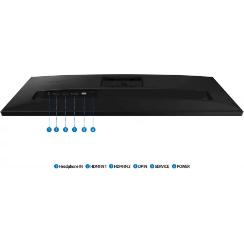 Монитор Samsung 27" S27F610EAIXCI черный IPS LED 16:9 HDMI матовая HAS Piv 1000:1 300cd 178гр/178гр 2560x1440 100Hz DP 2K 5.4кг