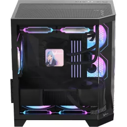 Корпус Formula Crystal Z6M Floe черный без БП mATX 4x120mm 1xUSB2.0 1xUSB3.0 audio bott PSU