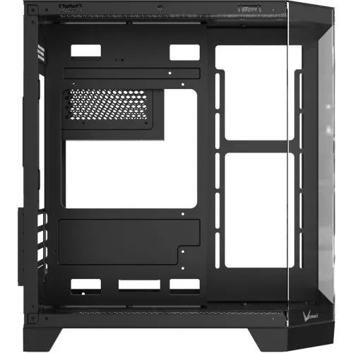 Корпус Formula Crystal Z6M Floe черный без БП mATX 4x120mm 1xUSB2.0 1xUSB3.0 audio bott PSU