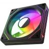Вентилятор для корпуса Bloody CF-12 LCD ARGB 120х120x25 черный 4-pin 32дБ (упак.:1шт) (CF-12-ARGB120-BK) Ret