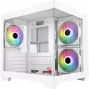Корпус Bloody CC-121 белый без БП mATX 7x120mm 1xUSB2.0 1xUSB3.0 audio