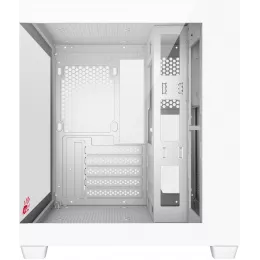 Корпус Bloody CC-121 белый без БП mATX 7x120mm 1xUSB2.0 1xUSB3.0 audio
