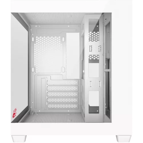 Корпус Bloody CC-121 белый без БП mATX 7x120mm 1xUSB2.0 1xUSB3.0 audio