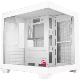 Корпус Bloody CC-121 белый без БП mATX 7x120mm 1xUSB2.0 1xUSB3.0 audio