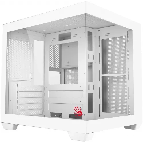 Корпус Bloody CC-121 белый без БП mATX 7x120mm 1xUSB2.0 1xUSB3.0 audio