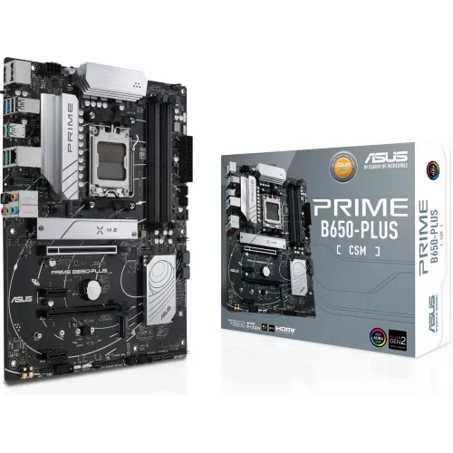 Материнская плата Asus PRIME B650-PLUS-CSM Socket AM5 AMD B650 4xDDR5 ATX AC`97 8ch(7.1) 2.5Gg RAID+HDMI+DP