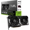 Видеокарта Asus PCI-E 5.0 DUAL-RTX5060TI-O16G NVIDIA GeForce RTX 5060TI 16Gb 128bit GDDR7 2602/28000 HDMIx1 DPx3 HDCP Ret