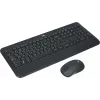 Клавиатура + мышь Logitech MK540 клав:черный мышь:черный USB беспроводная slim Multimedia (920-008686)
