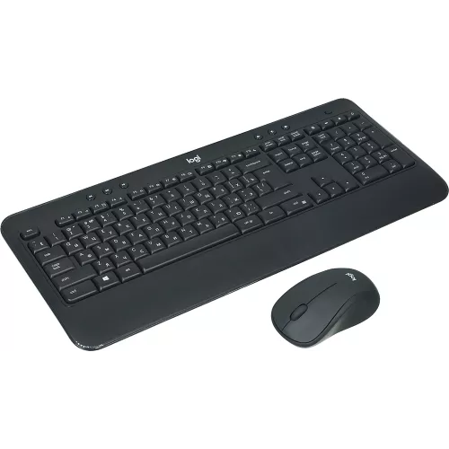 Клавиатура + мышь Logitech MK540 клав:черный мышь:черный USB беспроводная slim Multimedia (920-008686)