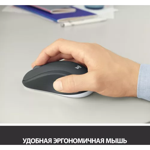 Клавиатура + мышь Logitech MK540 клав:черный мышь:черный USB беспроводная slim Multimedia (920-008686)