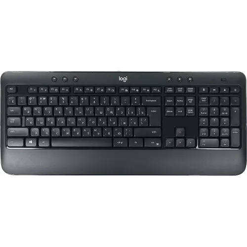 Клавиатура + мышь Logitech MK540 клав:черный мышь:черный USB беспроводная slim Multimedia (920-008686)