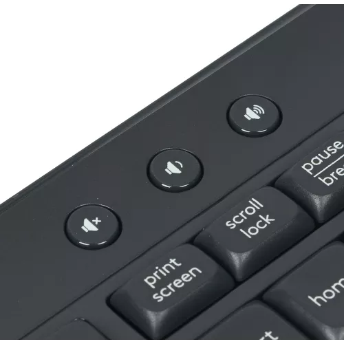 Клавиатура + мышь Logitech MK540 клав:черный мышь:черный USB беспроводная slim Multimedia (920-008686)