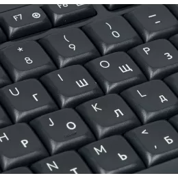 Клавиатура + мышь Logitech MK540 клав:черный мышь:черный USB беспроводная slim Multimedia (920-008686)