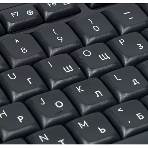 Клавиатура + мышь Logitech MK540 клав:черный мышь:черный USB беспроводная slim Multimedia (920-008686)