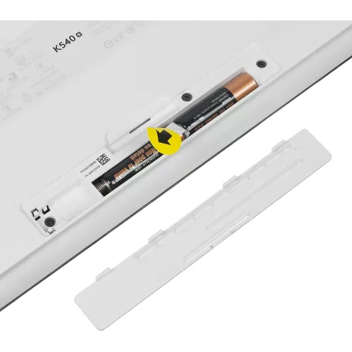 Клавиатура + мышь Logitech MK540 клав:черный мышь:черный USB беспроводная slim Multimedia (920-008686)