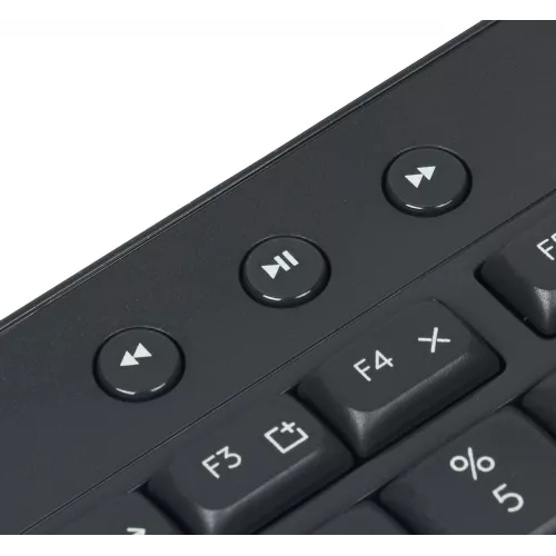 Клавиатура + мышь Logitech MK540 клав:черный мышь:черный USB беспроводная slim Multimedia (920-008686)