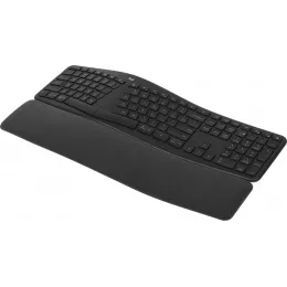 Клавиатура Logitech K860 черный USB беспроводная BT/Radio Multimedia Ergo (подставка для запястий) (920-010359)