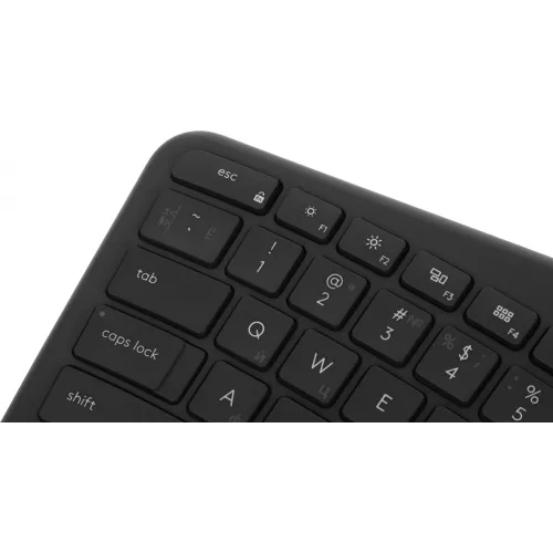 Клавиатура Logitech K860 черный USB беспроводная BT/Radio Multimedia Ergo (подставка для запястий) (920-010359)