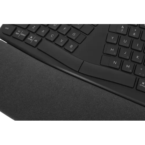Клавиатура Logitech K860 черный USB беспроводная BT/Radio Multimedia Ergo (подставка для запястий) (920-010359)