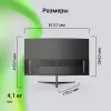 Монитор Digma 27" Overdrive 27A511Q черный VA LED 1ms 16:9 HDMI матовая 250cd 178гр/178гр 2560x1440 180Hz FreeSync DP 2K 4.3кг