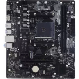 Материнская плата Biostar B550MT Soc-AM4 AMD B550 2xDDR4 mATX AC`97 8ch(7.1) GbLAN RAID+HDMI+DP