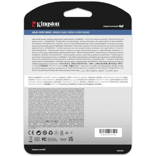 Накопитель SSD Kingston SATA-III 1.92TB SEDC600ME/1920G DC600M 2.5" 1 DWPD