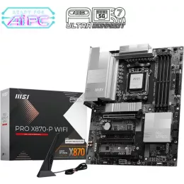 Материнская плата MSI PRO X870-P WIFI Socket AM5 AMD X870 4xDDR5 ATX AC`97 8ch(7.1) 5Gigabit RAID+HDMI