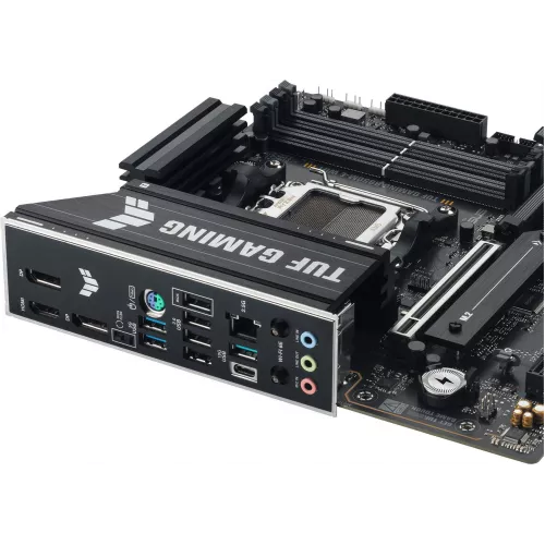 Материнская плата Asus TUF GAMING B850M-E WIFI Socket AM5 AMD B850 4xDDR5 mATX AC`97 8ch(7.1) 2.5Gg RAID+HDMI+DP