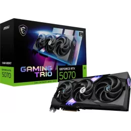 Видеокарта MSI PCI-E 5.0 RTX 5070 12G GAMING TRIO NVIDIA GeForce RTX 5070 12Gb 192bit GDDR7 2512/28000 HDMIx1 DPx3 HDCP Ret