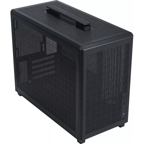 Корпус Accord ACC-H1851 черный без БП mATX 5x120mm 1xUSB3.0 audio