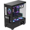 Корпус Formula Crystal E1 Floe черный без БП ATX 6x120mm 2xUSB3.0 audio bott PSU