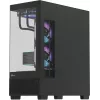 Корпус Formula Crystal E1 Floe черный без БП ATX 6x120mm 2xUSB3.0 audio bott PSU