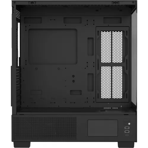 Корпус Formula Crystal E1 Floe черный без БП ATX 6x120mm 2xUSB3.0 audio bott PSU