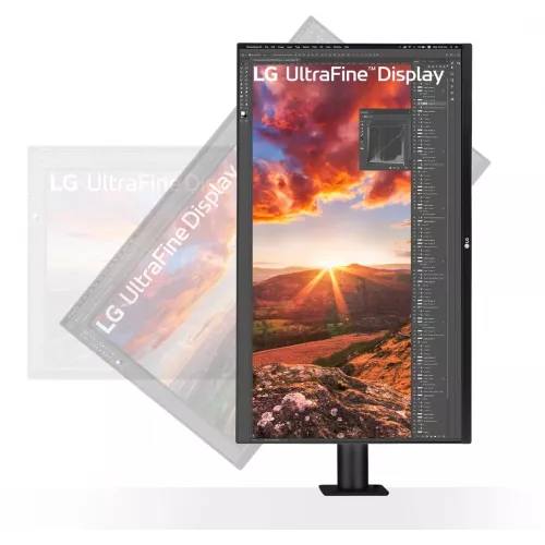 Монитор LG 31.5" UltraFine 32UN880K-B черный IPS LED 16:9 HDMI M/M матовая HAS Piv 1000:1 380cd 178гр/178гр 3840x2160 60Hz DP 4K USB 10.3кг