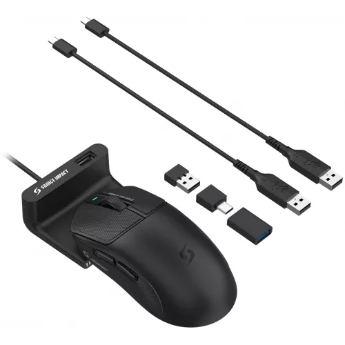 Мышь A4Tech Bloody SG5 черный оптическая 30000dpi беспров. USB/USB-C 5but