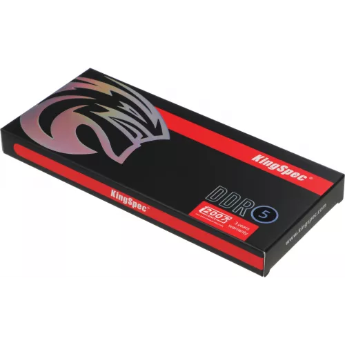 Память DDR5 16GB 5600MHz Kingspec KS5600D5P12516G RTL PC5-44800 CL40 DIMM 288-pin 1.35В single rank Ret
